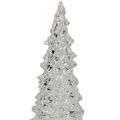 Floristik24 Christmas tree acrylic with LED light 17cm Ø6cm