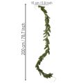 **Artificial Green Pine Garland 200cm for Festive Decoration**

```html
<h2>Artificial Green Pine Garland for Christmas and Seasonal Decorations</h2>

<p>
Bring a cosy, festive touch to your home with this artificial green pine garland. Measuring 200cm in | Floristik24.co.uk