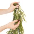 Artificial pine branch garland with cones for Advent decoration 218cm | Floristik24.co.uk