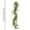 Artificial pine branch garland with cones for Advent decoration 218cm | Floristik24.co.uk