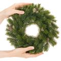 Artificial Pine Wreath with Cones 30cm for Door or Table Decoration

```html
<h2>Artificial Pine Wreath with Cones for Seasonal Home Decoration</h2>

<p>
This artificial pine wreath is a versatile decoration piece designed to enhance your home during the  | Floristik24.co.uk
