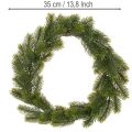 Artificial Green Pine Wreath for Door Decoration 35cm | Floristik24.co.uk