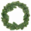 Floristik24 Fir wreath artificial Advent wreath green, iced Ø35cm
