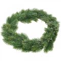 Floristik24 Fir wreath artificial Advent wreath green, iced Ø35cm