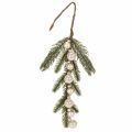 Floristik24 ProductNameArtificial Fir Branch with White Mini Christmas Baubles, 46 cm, Set of 2/ProductName
ProductDescription<h2>Artificial Fir Branch with Mini Baubles for Christmas Decorating</h2>
<p>This set contains two artificial fir branches, each measuring 46