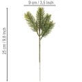 **Artificial Pine Sprigs Green 25cm Pack of 24 for Winter Decorations**

```html
<h2>Artificial Pine Sprigs for Seasonal Decorations</h2>

<p>
These artificial green pine sprigs are ideal for adding a touch of nature to your seasonal home decorations. Mea | Floristik24.co.uk