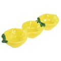 Floristik24 Tapas bowls ceramic lemon table decoration 28.5cm H4cm