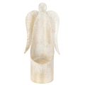 Golden Metal Angel Candle