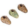 Floristik24 Tealight holder pine cone design candle holder 8cm 3pcs