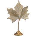 Floristik24 Table decoration autumn maple leaf decoration golden antique 58cm × 39cm