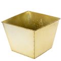 Metal Planter with Glittering
