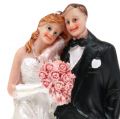 Floristik24 Cake figure bride and groom 13cm