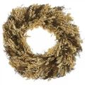 Floristik24 Decorative wreath dried flowers large cereals and grass nature Ø50cm