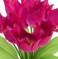 Floristik24 Tulip bush pink L 30cm