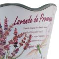 Floristik24 Planter plastic flower pot summer lavender Ø16.5cm H13.5cm