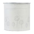 Floristik24 Planter dandelion flower pot white Ø12.5cm H14cm