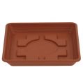 Floristik24 Coaster Lara square 29cm x 29cm terracotta, 1pc