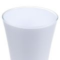 Floristik24 Vase &quot;Fizzy&quot; Ø13.5cm H20.5cm white, 1pc