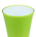 Floristik24 Vase &quot;Fizzy&quot; Ø16cm H27cm apple green, 1pc