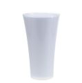Floristik24 Vase &quot;Fizzy&quot; Ø20cm H35cm white, 1pc