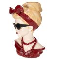 Woman Head Vase with
