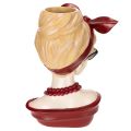 Woman Head Vase with