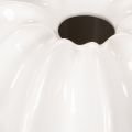 Glossy White Pumpkin Vase for