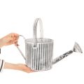 Vintage planter Ø17cm, decorative watering can, metal planter shabby chic | Floristik24.co.uk