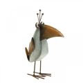 Floristik24 Metal bird, decorative raven, metal decoration, garden decoration 24.5cm