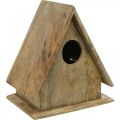 Floristik24 Birdhouse for standing, decorative nesting box natural wood H29cm