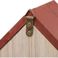 Floristik24 Wooden birdhouse nesting box natural brown/beige 23cm 1pc