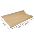 Brown Wax Paper Roll for Floristry and Food Packaging 70cm x 5m | Floristik24.co.uk