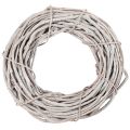 Floristik24 Wicker Wreath Decorative Whitewashed Twig Ring 40cm