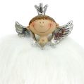 Floristik24 Christmas angel 20cm white