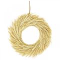 Floristik24 Natural wreath, wheat wreath, wheat wreath, grain wreath 30cm