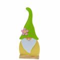 Floristik24 Gnome standing standing felt green, window decoration 22cm x 6cm H51cm