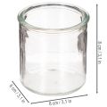 Glass Tea Light Holders Transparent Round Glass Set of 3 8cm

```html
<h2>Set of 3 Glass Tea Light Holders for Home and Table Decoration</h2>

<p>
These tea light holders are crafted from clear glass with a simple and timeless round shape. With a diameter | Floristik24.co.uk