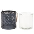 Lantern metal decoration