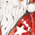 Santa Claus decorative figure as a tealight holder with stars, table decoration, 15cm | Floristik24.co.uk