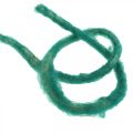 Floristik24 Felt cord vintage cord for handicrafts green 30m