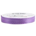Floristik24 Gift ribbon dotted decorative ribbon purple 10mm 25m