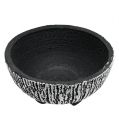 Floristik24 Cement bowl round Ø25cm bark