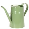 Floristik24 Vintage metal indoor watering can, mint green, 1.7L, decorative vase, retro design, H23cm