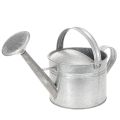 Floristik24 Vintage zinc watering can, 27cm - planter for garden and patio, metal flower pot
