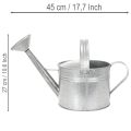 Vintage zinc watering can, 27cm - planter for garden and patio, metal flower pot | Floristik24.co.uk