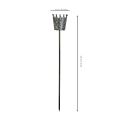 Antique Look 95cm Metal Decorative Crown for Flowerbeds or Pots | Floristik24.co.uk