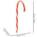 Artificial Candy Cane Red-White Decoration 35 cm Set of 3 | Floristik24.co.uk