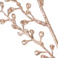 Artificial Branch with Small Berries 85cm Champagne | Floristik24.co.uk