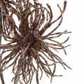 Floristik24 Artificial clematis branch copper with glitter 46cm