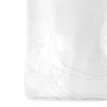 Floristik24 Cylindrical glass vase Crackle clear, satined Ø13cm H13.5cm